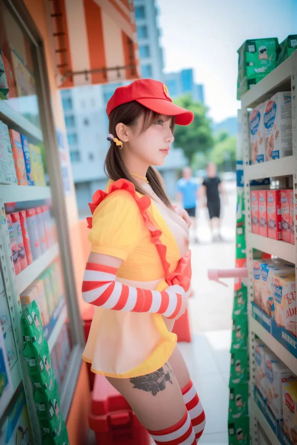[DJAWA] Son Ye Eun (손예은) DJAWA Photo McDonald’s Girl 20P